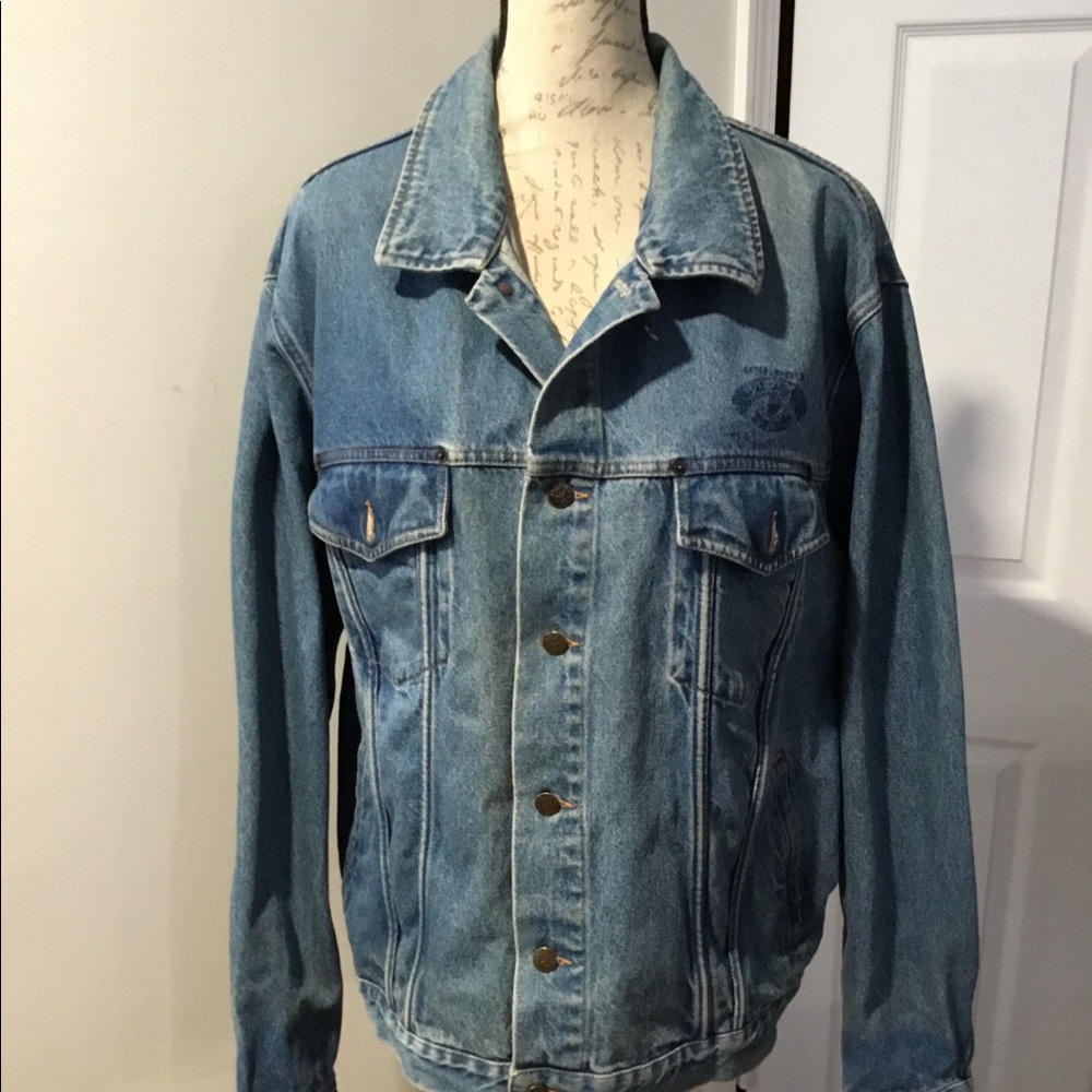 Authentic Armani Jean Jacket. Size L - Picture 2 of 4